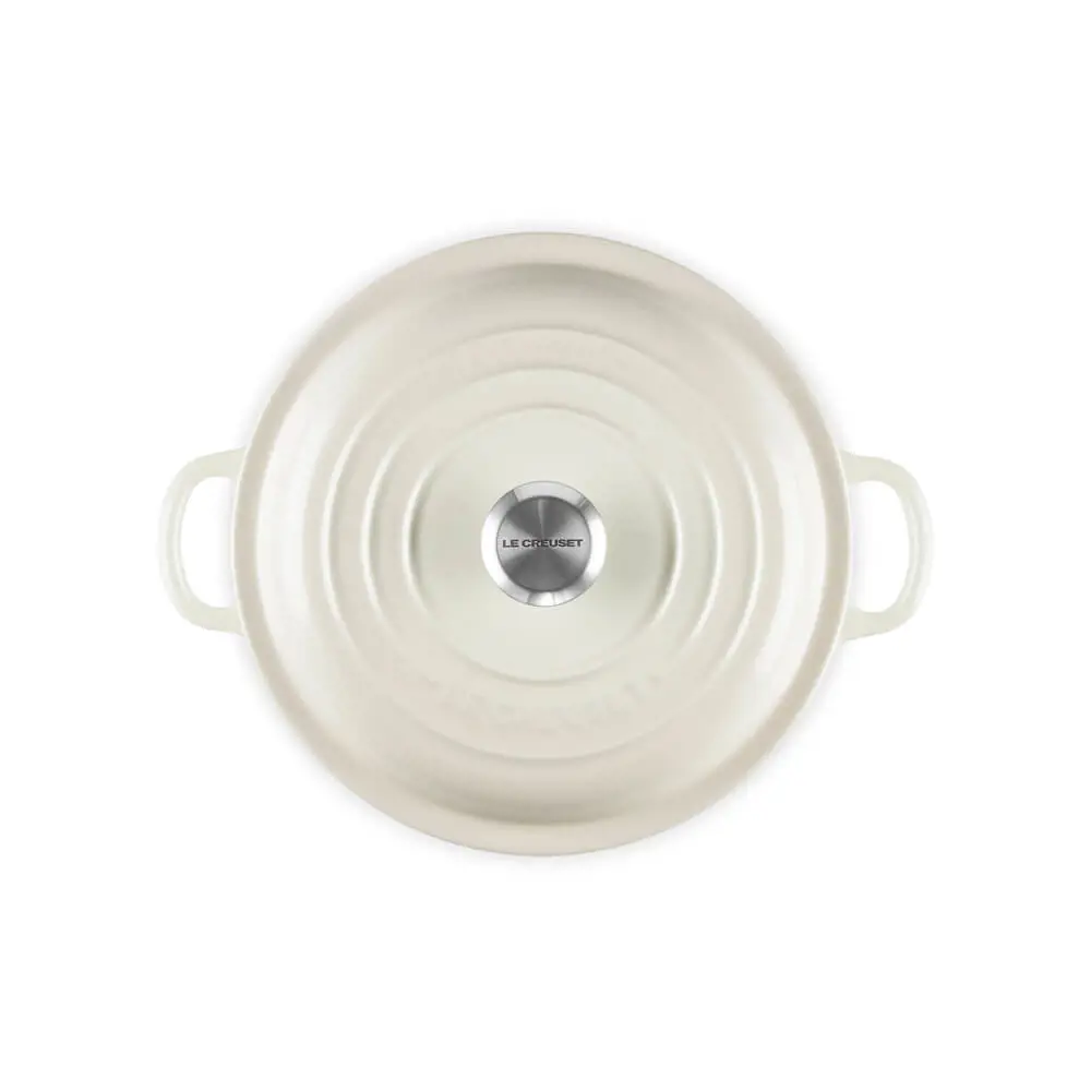Le Creuset Signature Meringue Shallow Casserole 22cm